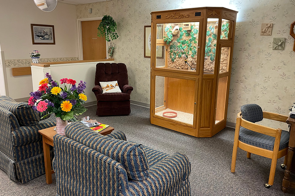 Common Areas Around Greenfield Retirement Home