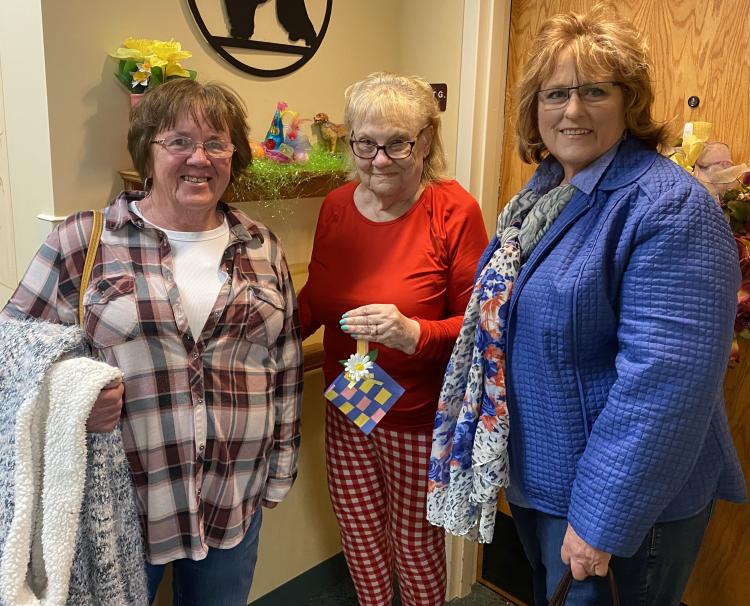 First Baptist Church of Manlius shares May Day baskets with Greenfield residents